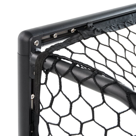 EXIT Scala fodboldmål i aluminium 180x120cm - sort