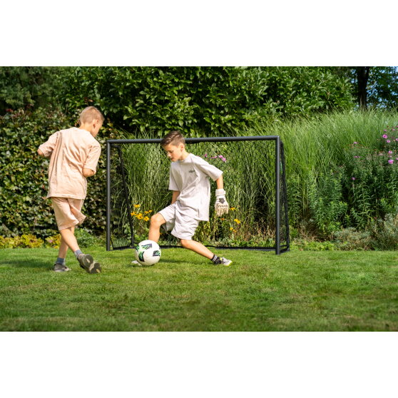 EXIT Scala fodboldmål i aluminium 180x120cm - sort