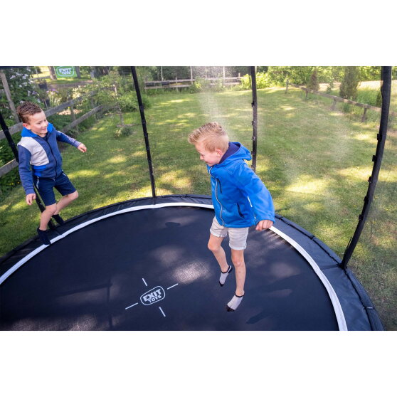 EXIT Allure Classic nedgravet trampolin &oslash;366cm - gr&oslash;n