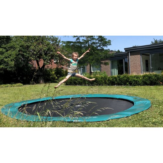 EXIT Supreme ground trampoline ø427cm - grey