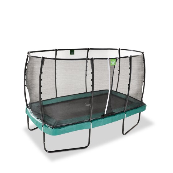 EXIT Allure Premium trampolin 214x366cm - grøn