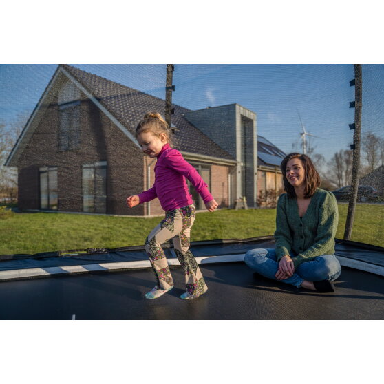 EXIT Allure Premium trampolin 244x427cm - gr&oslash;n