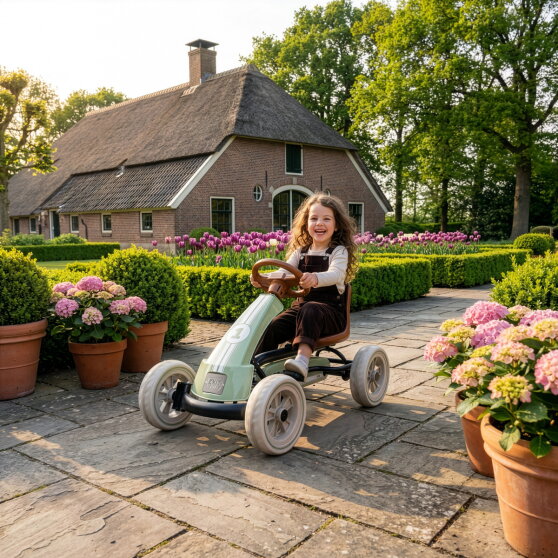 EXIT Foxy gokart til b&oslash;rn gr&oslash;n | pedal-gokart fra 2 &aring;r