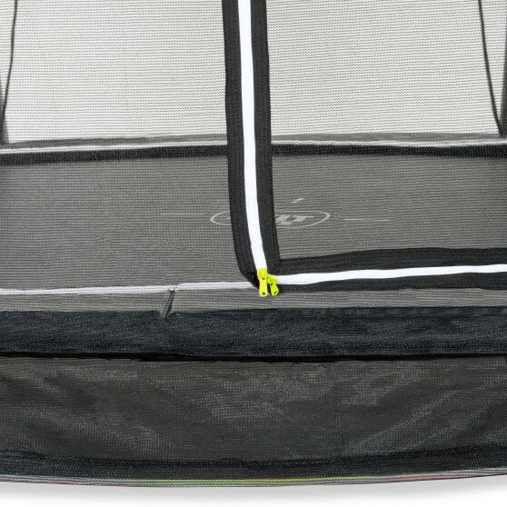EXIT Black Edition nedgravet trampolin ø366cm - sort