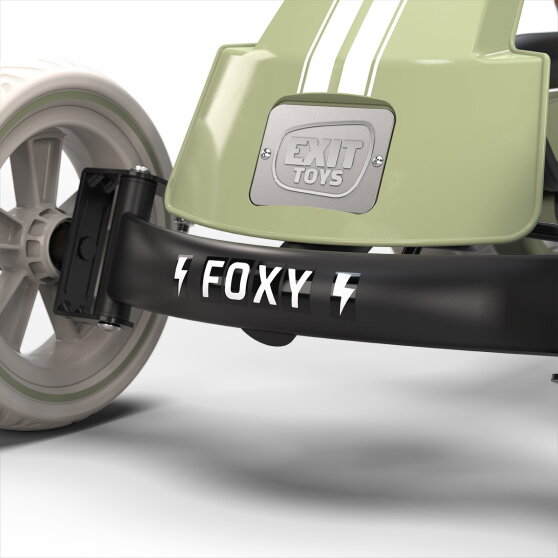 EXIT Foxy gokart til b&oslash;rn gr&oslash;n | pedal-gokart fra 2 &aring;r