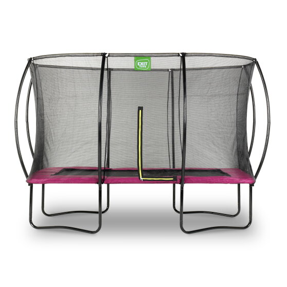EXIT Silhouette trampolin 244x366cm - lyserød