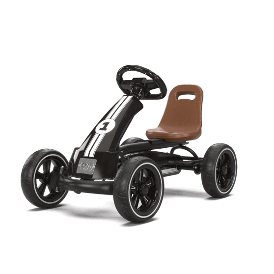 EXIT Foxy gokart til børn sort | pedal-gokart fra 2 år