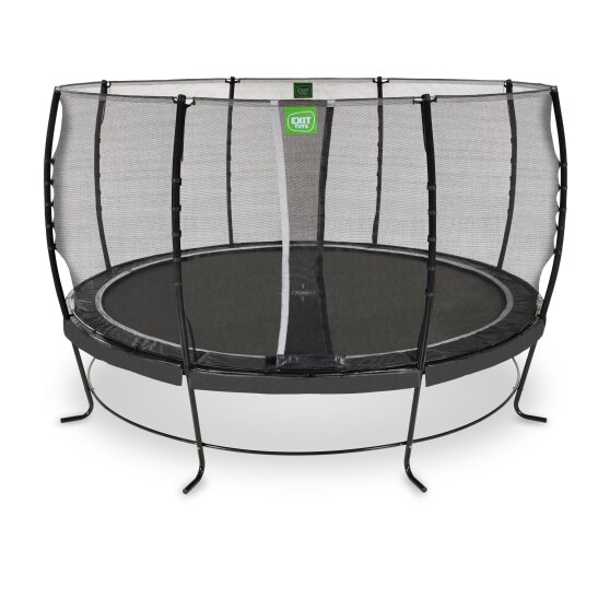 EXIT Lotus Classic trampolin ø427cm - sort