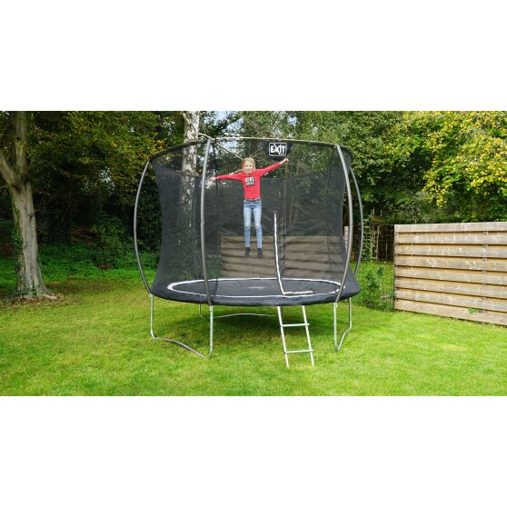 EXIT Black Edition trampolin ø244cm - sort