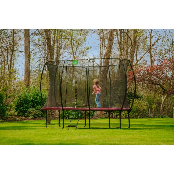 EXIT Silhouette trampolin 214x305cm - lyserød