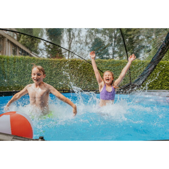 EXIT poolskærm ECO ø427cm - også til Intex/Bestway - universel