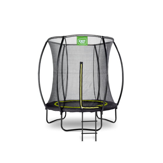 EXIT Silhouette trampolin ø183cm med stige - sort
