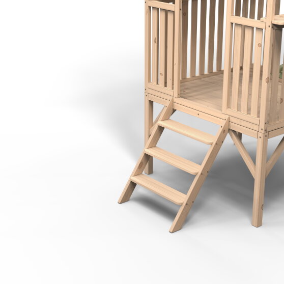 EXIT Panorama 300 legehus i træ med rutsjebane