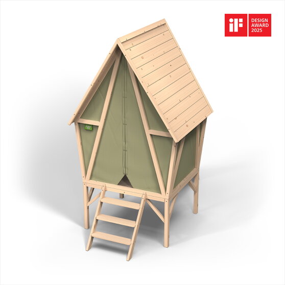 Yuki 300 legehus med rutsjebane EXIT Toys