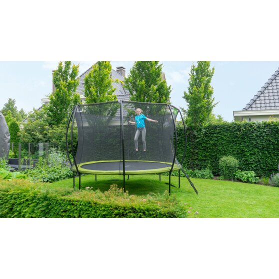 EXIT Silhouette trampolin ø244cm - grøn