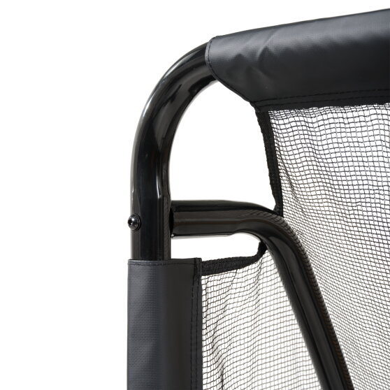 EXIT Coppa fodboldmål i stål 220x170cm - sort