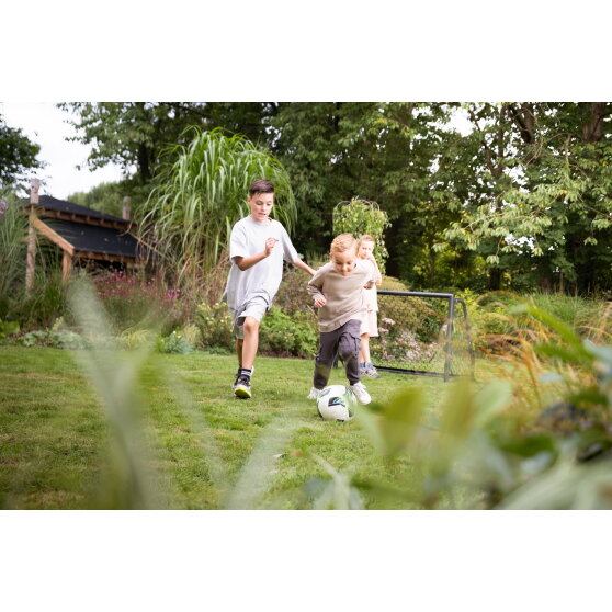 EXIT Scala fodboldmål i aluminium 120x80cm - sort