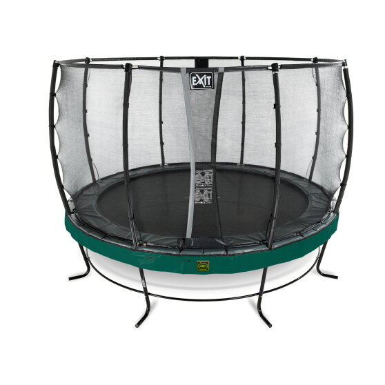EXIT Elegant Premium trampolin komplet sæt ø366cm - grøn