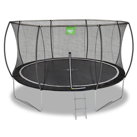 EXIT Black Edition trampolin ø427cm - sort