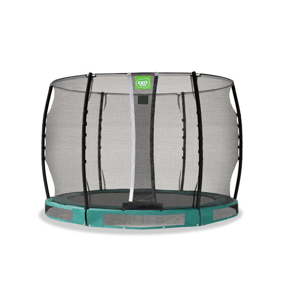 EXIT Allure Classic nedgravet trampolin ø305cm - grøn