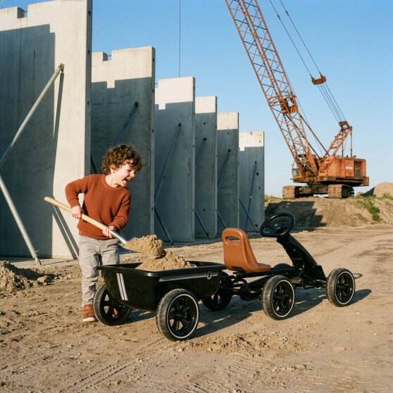 EXIT Foxy gokart-anh&aelig;nger &ndash; sort