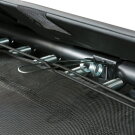 EXIT InTerra sportstrampolin i jordniveau 244x366cm - sort