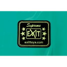 EXIT Supreme ground level trampoline ø427cm with safety net - green
