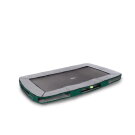 EXIT Elegant nedgravet sportstrampolin 244x427cm - grøn