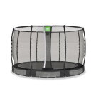 EXIT Allure Premium nedgravet trampolin ø366cm - sort