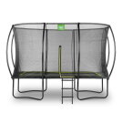 EXIT Silhouette trampolin 244x366cm med stige - sort
