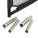 EXIT Maestro fodboldmål i stål 180x120cm - sort