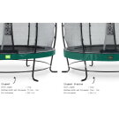 EXIT Elegant Premium trampolin komplet sæt ø305cm - grøn