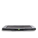 EXIT Elegant nedgravet sportstrampolin 244x427cm - sort