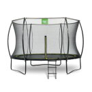 EXIT Silhouette trampolin ø305cm med stige - sort