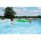 EXIT Black Leather pool &oslash;450x122cm med sandfilterpumpe - sort