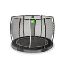 EXIT Allure Premium nedgravet trampolin &oslash;305cm - sort