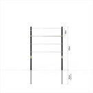 EXIT Ivy kolbøttestang