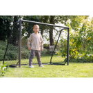 EXIT Scala fodboldmål i aluminium 180x120cm - sort