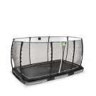 EXIT Allure Classic nedgravet trampolin 244x427cm - sort