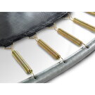 EXIT Elegant ground trampoline 244x427cm with Economy safety net - black