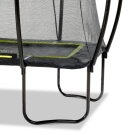 EXIT Silhouette trampolin 153x214cm med stige - sort