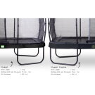 EXIT Elegant Premium trampolin komplet sæt 214x366cm - sort