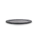 EXIT Dynamic sportstrampolin i jordniveau ø427cm - sort