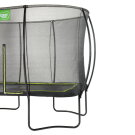 EXIT Silhouette trampolin 244x366cm med stige - sort