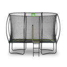 EXIT Silhouette trampolin 214x305cm med stige - sort