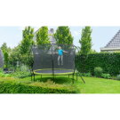 EXIT Silhouette trampolin ø244cm - grøn + gratis tilbehørssæt