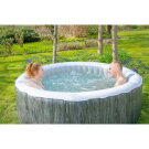 EXIT Wood Deluxe spa ø204x65cm - mørkegrå