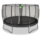 EXIT Allure Premium trampolin &oslash;427cm - sort
