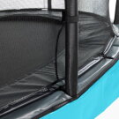 EXIT Elegant Premium ground trampoline ø427cm with Deluxe safety net - blue