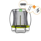 EXIT Silhouette trampolin ø183cm - grøn + gratis tilbehørssæt